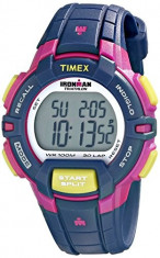 Timex Women&amp;#039;s T5K8139J Ironman Blue Digital | 100% original, import SUA, 10 zile lucratoare af22508 foto