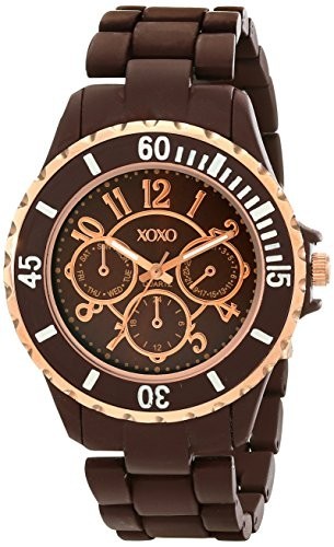 XOXO Women's XO5576 Brown Rubber Coated | 100% original, import SUA, 10 zile lucratoare af22508 foto mare XOXO Women's XO5576 Brown Rubber Coated | 100% original, import SUA, 10 zile lucratoare af22508 foto mare