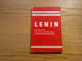 CU PRIVIRE LA CARACTERIZAREA ROMANTISMULUI ECONOMIC - V. I. Lenin - 1953
