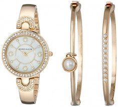 Anne Klein Women&amp;#039;s AK 1960GBST Swarovski | 100% original, import SUA, 10 zile lucratoare af22508 foto