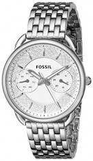 Fossil Women&amp;#039;s ES3712 Tailor Silver-Tone Stainless | 100% original, import SUA, 10 zile lucratoare af22508 foto