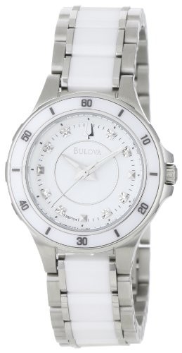 Bulova Women's 98P124 Substantial Ceramic Stainless | 100% original, import SUA, 10 zile lucratoare af22508 foto mare Bulova Women's 98P124 Substantial Ceramic Stainless | 100% original, import SUA, 10 zile lucratoare af22508 foto mare