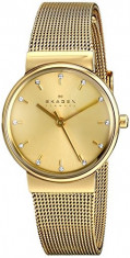 Skagen Women&amp;#039;s SKW2196 Ancher Gold-Tone Stainless | 100% original, import SUA, 10 zile lucratoare af22508 foto