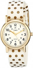 Timex Women&amp;#039;s TW2P654009J Weekender Gold-Tone Watch | 100% original, import SUA, 10 zile lucratoare af22508 foto