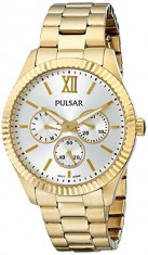 Pulsar Women&amp;#039;s PP6140 Business Collection Gold-Tone | 100% original, import SUA, 10 zile lucratoare af22508 foto