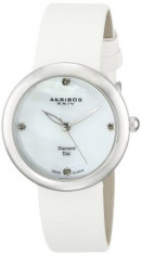 Akribos XXIV Women&amp;#039;s AK687SS Impeccable Diamond | 100% original, import SUA, 10 zile lucratoare af22508 foto