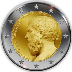 GRECIA moneda de 2 euro comemorativa 2013 PLATON - UNC foto