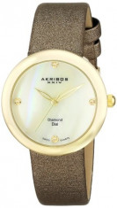 Akribos XXIV Women&amp;#039;s AK687YG Impeccable Swiss | 100% original, import SUA, 10 zile lucratoare af22508 foto