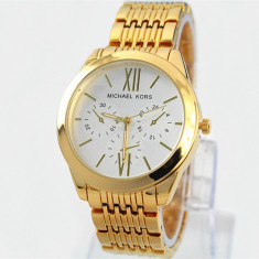 CEAS BARBATESC MICHAEL KORS IMPERIAL GOLD PREMIUM EDITION-SUPERB-COLECTIE NOUA ! foto