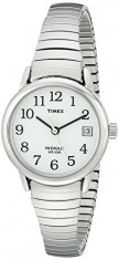 Timex Women&amp;#039;s Easy Reader Silver-Tone Expansion | 100% original, import SUA, 10 zile lucratoare af22508 foto