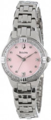 Bulova Women&amp;#039;s 96R171 Diamond-Set Case Watch | 100% original, import SUA, 10 zile lucratoare af22508 foto