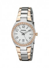 Fossil Women&amp;#039;s ES3621 Serena Crystal-Accented Two-Tone | 100% original, import SUA, 10 zile lucratoare af22508 foto