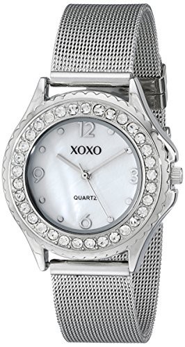 XOXO Women's XO5550 Silver-Tone Rhinestone-Accent Watch | 100% original, import SUA, 10 zile lucratoare af22508 foto mare XOXO Women's XO5550 Silver-Tone Rhinestone-Accent Watch | 100% original, import SUA, 10 zile lucratoare af22508 foto mare