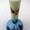 Impresionanta vaza din sticla opalina, pictata manual (1)