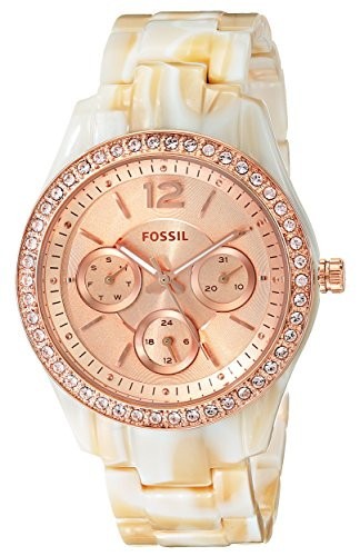 Fossil Women's ES3578 Stella Multifunction Pearlized | 100% original, import SUA, 10 zile lucratoare af22508 foto mare Fossil Women's ES3578 Stella Multifunction Pearlized | 100% original, import SUA, 10 zile lucratoare af22508 foto mare