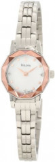 Bulova Women&amp;#039;s 96P130 Diamond Faceted Watch | 100% original, import SUA, 10 zile lucratoare af22508 foto