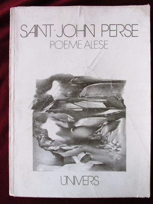 &amp;quot;POEME ALESE&amp;quot;, Saint-John Perse, 1983. Desene de Damian Petrescu foto