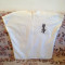 Bluza cu broderie Kyokushin-kay (karate, arte martiale), Marime M, tercot,