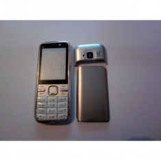 Carcasa Nokia C5-00 cu tastatura Culoare Argintie - Calitate + A foto