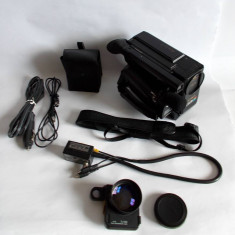 T Aparat video camera recorder AIWA CV-50, geanta, accesorii, vintage