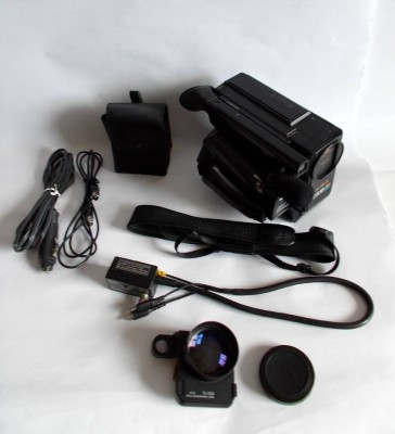 T Aparat video camera recorder AIWA CV-50, geanta, accesorii, vintage foto