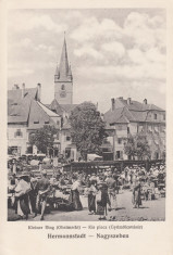 SIBIU-PIATA , KLEINER RING (OBSTMARKT) foto