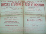 Casa prieteniei romano - sovietice A.R.L.U.S. concerte discuri benzi Enescu 1957