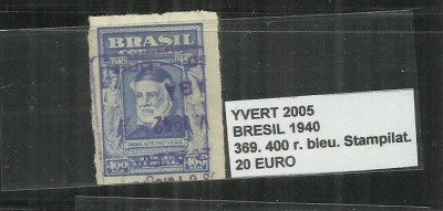 BRAZILIA - 1940 - 369. 400 R. foto