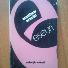 e2 Eseuri - Matthew Arnold