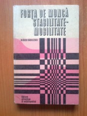 d4 Forta De Munca Stabilitate-mobilitate - N. Radu-radulescu