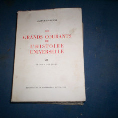 LES GRANDS COURANTS DE L HISTOIRE UNIVERSELLE