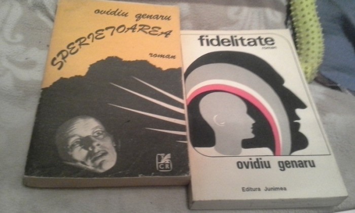 OVIDIU GENARU///FIDELITATE//SPERIETOAREA,3 VOLUME