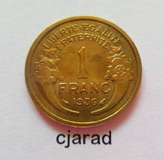 Moneda 1 Franc - Franta 1936 *cod 487 foto