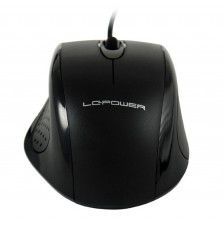 Mouse LC-Power M710B, optic, USB, 800 dpi, negru foto