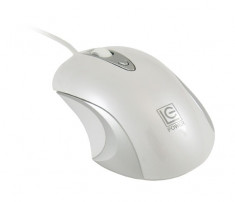 Mouse LC-Power M712W, optic, USB, 1600 dpi, alb foto