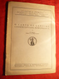 N.Iorga -O carte de gandire conservatoare romaneasca - Ed. 1940