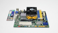 KIT AM2 DDR2, FOXCONN RS780M03A1 + ATHLON II X2 250 3GHz + cooler + GARANTIE foto