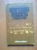 k3 Neagresiunea, negocierea, o ecuatie a pacii - Aurel Preda- Matasaru