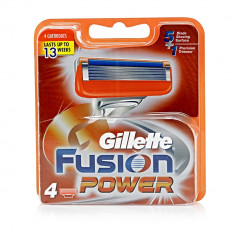 gillette fusion power pt. aparat de ras cu baterie, vibratii, originale set de 4 foto