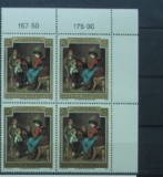 AUSTRIA 1985 &ndash; PICTURA AUTOPORTRET FRANZ DEFREGGER, BLOC MNH, D16, Nestampilat