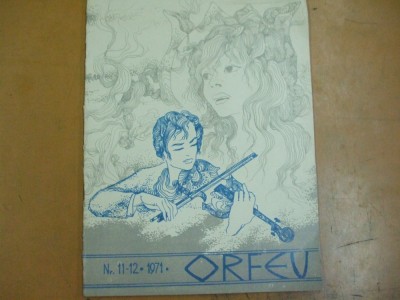 Orfeu 11-12 1971 foto