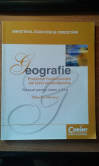 Geografie , Manual pentru clasa a-XI-a foto