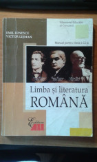 Limba si literatura Romana , manual pentru clasa a-XI-a foto