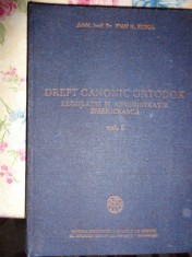 Drept canonic ortodox- vol.1 -Ioan Floca foto