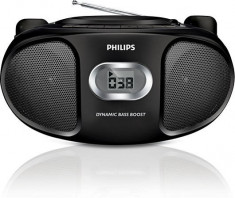 Philips Microsistem audio Philips AZ105B/12, 2W, negru foto