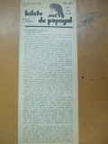 Bilete de papagal nr. 371, director Tudor Arghezi 22 aprilie 1929