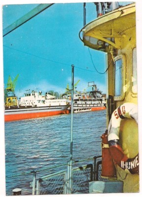 % carte postala (cod 320/69)-CALARASI-Oltenita-Santierul naval foto