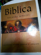 BIBLICA - ATLASUL BIBLIEI - Editura Litera 2011 foto