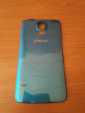 Capac Samsung Galaxy S5 G900 G900F carcasa baterie spate albastru