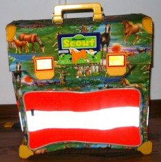 Ghiozdan SCOUT ergonomic spate intarit rucsac scoala transport inclus foto